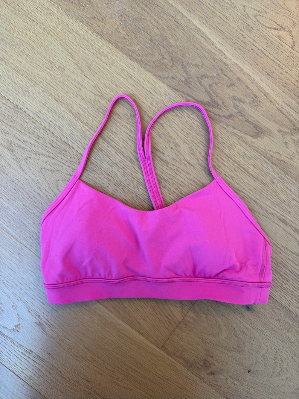 lululemon athletica Flow Y Bra - Sonic Pink